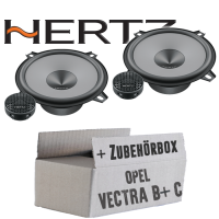 Hertz K 130 - KIT - 13cm Lautsprecher Komposystem - Einbauset passend für Opel Vectra B + C | Tür hinten - justSOUND