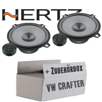 Hertz K 130 - KIT - 13cm Lautsprecher Komposystem - Einbauset passend für VW Crafter Front - justSOUND
