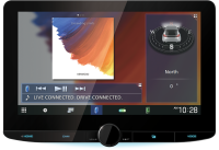 Kenwood DMX9720XDS - Digital Multimedia Receiver mit 10,1 Zoll HD-Display, Digitalradio DAB+ & Smartphone-Anbindung
