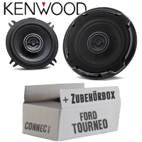 Ford Transit Tourneo Connect Front - Lautsprecher Boxen Kenwood KFC-PS1396 - 13cm 2-Wege Koax Auto Einbauzubehör - Einbauset