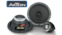 Lautsprecher Boxen Axton ATC165 | 16,5cm 2-Wege Kompo System Auto Einbauzubehör - Einbauset passend für Fiat 500 Front - justSOUND