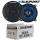 Lautsprecher Boxen Blaupunkt ICx542 - 13cm 2-Wege Auto Einbauzubehör - Einbauset passend für Skoda Octavia 1 1U Heck - justSOUND