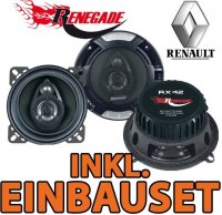 2-Wege Lautsprecher Renegade 10cm für Renault -...