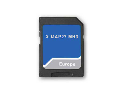 XZENT X-MAP27-MH3 - Micro SD-Karte mit Reisemobil Navigation für XZENT X-427 und X-F270, Karten für Europa, Camping P.O.I. Paket, 3 Jahre kostenfreie Kartenupdates