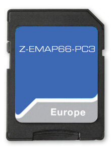 Zenec Z-EMAP66-PC3 | Z-x56/66/65 Prime 16 GB SD-Karte EU-Karte Navigation für PKW
