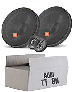 Lautsprecher Boxen JBL 16,5cm System Auto Einbausatz - Einbauset passend für Audi TT 8N Front - justSOUND