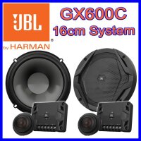 JBL GX600C | 2-Wege | 16,5cm Lautsprecher System - Einbauset passend für Audi TT 8N Heck - justSOUND