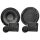 JBL GX600C | 2-Wege | 16,5cm Lautsprecher System - Einbauset passend für Fiat 500 Heck - justSOUND