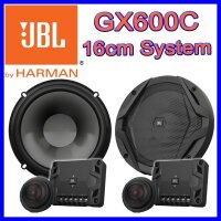 JBL GX600C | 2-Wege | 16,5cm Lautsprecher System - Einbauset passend für Fiat Panda 169 Front - justSOUND