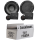JBL GX600C | 2-Wege | 16,5cm Lautsprecher System - Einbauset passend für Fiat Panda 169 Heck - justSOUND