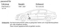 Lautsprecher Boxen JBL 16,5cm System Auto Einbausatz - Einbauset passend für Fiat Punto 2 188 Front - justSOUND