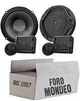 JBL GX600C | 2-Wege | 16,5cm Lautsprecher System - Einbauset passend für Ford Mondeo Front Heck - justSOUND
