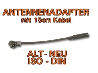Antennenadapter Alt auf Neu DIN-ISO