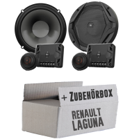 JBL GX600C | 2-Wege | 16,5cm Lautsprecher System - Einbauset passend für Renault Laguna 1 Front - justSOUND