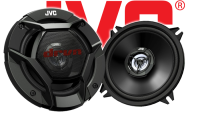 JVC CS-DR520 - 13cm 2-Wege Koax-Lautsprecher - Einbauset passend für BMW 5er E39 Limo - justSOUND