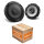 Lautsprecher Boxen Kenwood KFC-S1766 - 16,5cm 2-Wege Koax Auto Einbauzubehör - Einbauset passend für Citroen Xantia Front - justSOUND