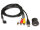 Alpine KCU-1A | USB- / AUX-Einbaubuchse für FIAT Ducato