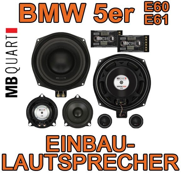 MB Quart QM200.3 5er BMW  E60 E6x 3-Wege System