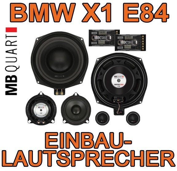 MB Quart QM200.3 X1 BMW  E84  3-Wege System