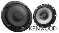 Lautsprecher Boxen Kenwood KFC-S1766 - 16,5cm 2-Wege Koax Auto Einbauzubehör - Einbauset passend für Ford S- JUST SOUND best choice for caraudio