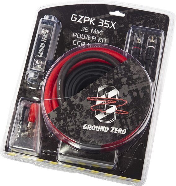 GROUND ZERO GZPK35X 35mm Kabelset - Kabelkit CarHifi Anschlusset