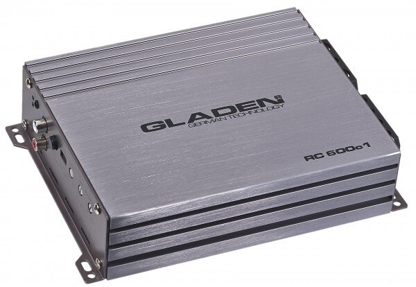 Gladen Audio RC 600c1 - Digitaler Mono Verstärker CLASS-D