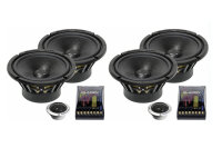 Gladen Audio Zero Pro 165.2 Dual - 16,5cm Doppelkompo-System