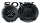 Sony XS-FB1730 - 16,5cm 3-Wege Koax Lautsprecher - Einbauset passend für Ford KA 2 RU8 - justSOUND