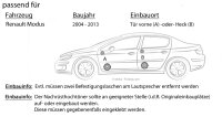 Lautsprecher Boxen Focal ISU130 | 13cm 2-Wege Auto Einbauzubehör - Einbauset passend für Renault Modus - justSOUND