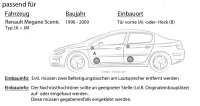 Lautsprecher Boxen Focal ISU130 | 13cm 2-Wege Auto Einbauzubehör - Einbauset passend für Renault Scenic 1+2 Front Heck - justSOUND