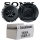 Sony XS-FB1730 - 16,5cm 3-Wege Koax Lautsprecher - Einbauset passend für Skoda Fabia 2 5J Front Heck - justSOUND