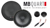 Lautsprecher Boxen MB Quart QS165 - 16,5cm Kompo Auto Einbauzuebehör - Einbauset passend für Ford S- JUST SOUND best choice for caraudio