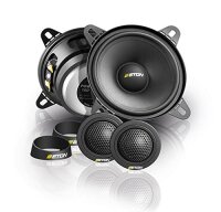 Eton POW 100.2 Compression - 2-Wege Lautsprecher System - Einbauset passend für Opel Corsa D Heck - justSOUND