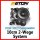 Eton POW 100.2 Compression - 2-Wege Lautsprecher System - Einbauset passend für Opel Corsa D Heck - justSOUND