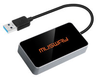 MUSWAY BT Audiostreaming USB und APP Dongle BTA für...