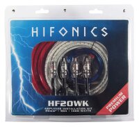 HIFONICS PREMIUM KABELKIT 20 mm² HF20WK mit Cinchkabel