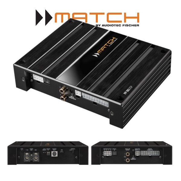 Match / HelixPP 86DSP - 8-Kanal Plug & Play Verstärker mit integriertem 9-Kanal 64 Bit DSP