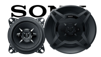 Sony XS-FB1030 - 10cm 3-Wege Koax-System - Einbauset passend für Opel Vivaro A - justSOUND