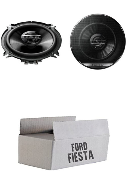 Lautsprecher Boxen Pioneer TS-G1320F - 13cm 2-Wege 130mm PKW Koaxiallautsprecher Auto Einbausatz - Einbauset passend für Ford Fiesta 3 4 5 Front - justSOUND