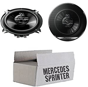 Mercedes Sprinter W906 Front - Lautsprecher Boxen Pioneer TS-G1330F - 13cm 3-Wege 130mm Triaxe 250W Auto Einbausatz - Einbauset
