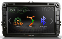Zenec Z-E2050 | 2-DIN Autoradio mit Bluetooth | DAB+ | USB | VW - Seat - Skoda