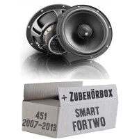 Smart ForTwo 451 Front - Eton PRX170.2 - 16,5cm Koax Lautsprecher - Einbauset