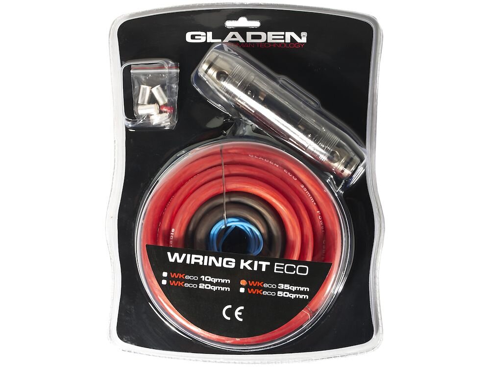Gladen ECO Kabel-Kit WK 35  35mm² Anschlusskabelset, 99,00 €