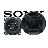 Sony XS-FB1030 - 10cm 3-Wege Koax-System - Einbauset passend für Audi 80 | Cabriolet - justSOUND