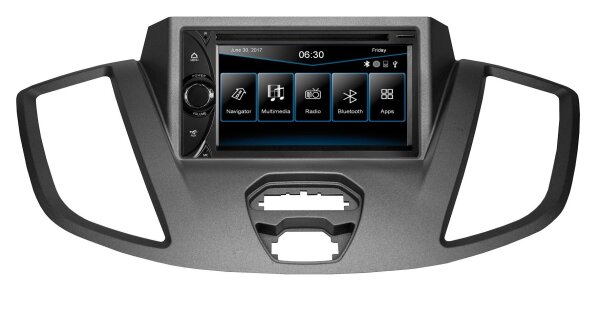 ESX | Ford Transit | 2-DIN Autoradio mit Navigation | VNC6311D inkl. iGO Camper & Truck Navigationssoftware