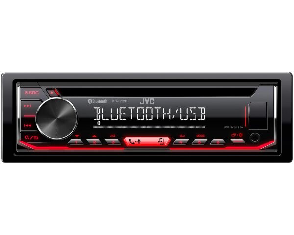 JVC KD-T702BT - Bluetooth | Spotify | MP3 | USB | Android | CD Autoradio