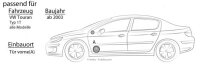 Lautsprecher vorne - Crunch GTi6.2C - 16,5cm 2-Wege System für VW Touran - justSOUND