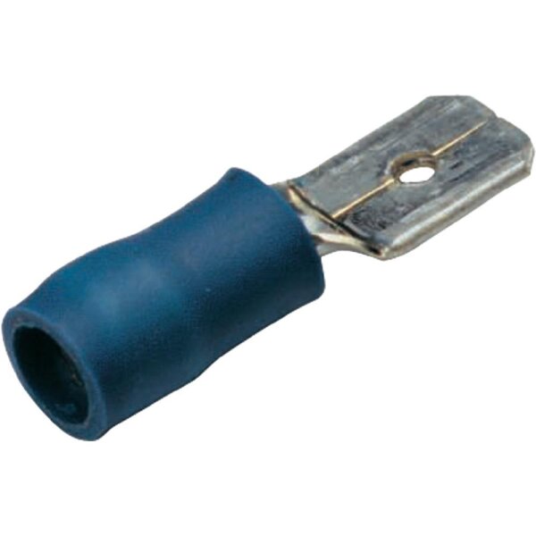 Autoleads BMS-6 | Flachstecker blau | bis 2,5mm² | 100 Stück