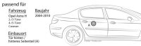 Opel Astra H Heck - Kenwood KFC-E1054 - 10cm Lautsprecher Boxen Paar 110Watt 100mm - Einbauset