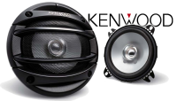Mercedes W124 T-Modell Heck - Kenwood KFC-E1054 - 10cm Lautsprecher Boxen Paar 110Watt 100mm - Einbauset